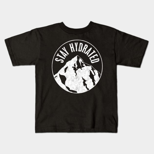 Stay Hydrated Kids T-Shirt by PaletteDesigns